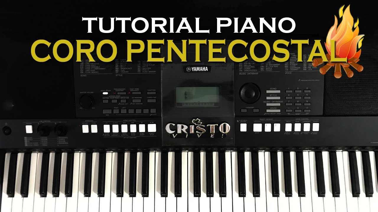 Como tocar coros de avivamiento piano