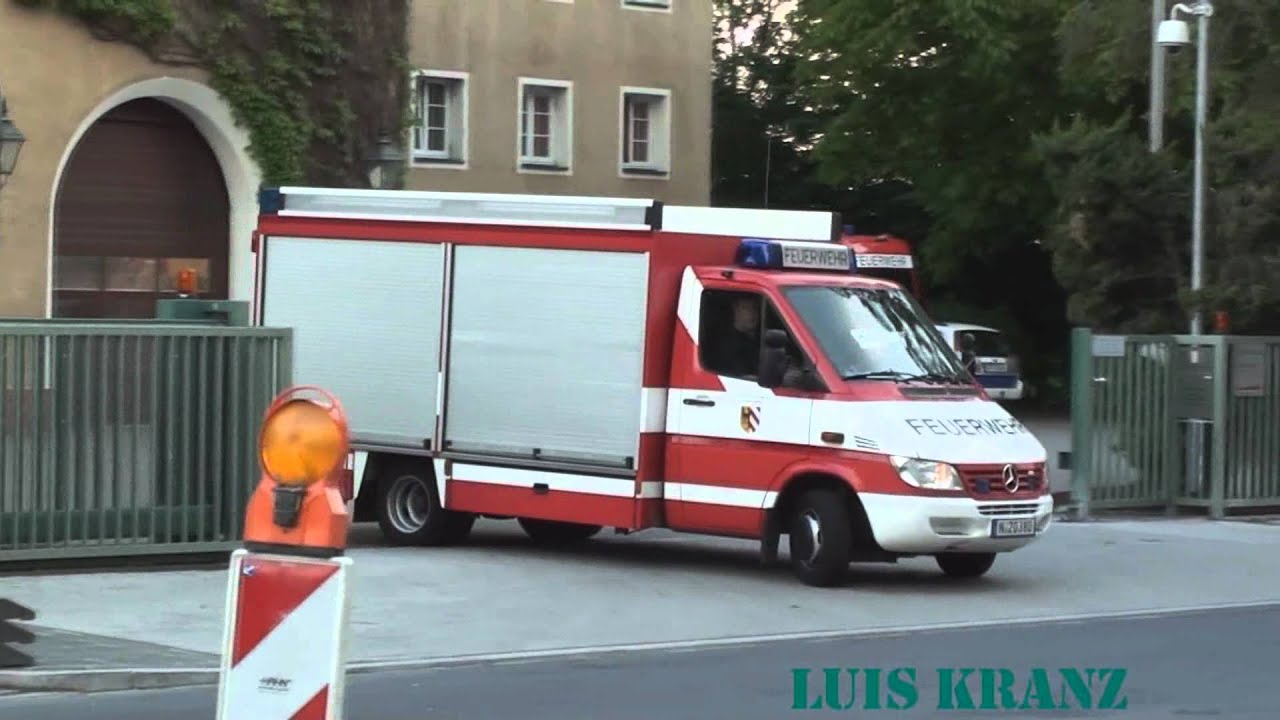 KLAF mit winkendem FW-Mann + Alarmdurchsage FW2 N&uuml;rnberg