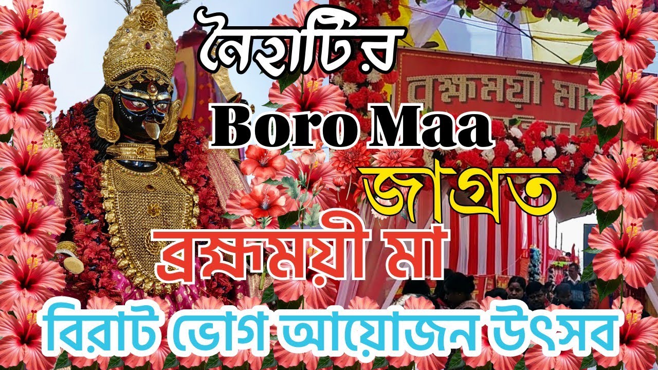 Naihati Boro Maa Mandir || Boro Maa 2025 🌺🌺🙏🙏 Today's Vlogs ||
