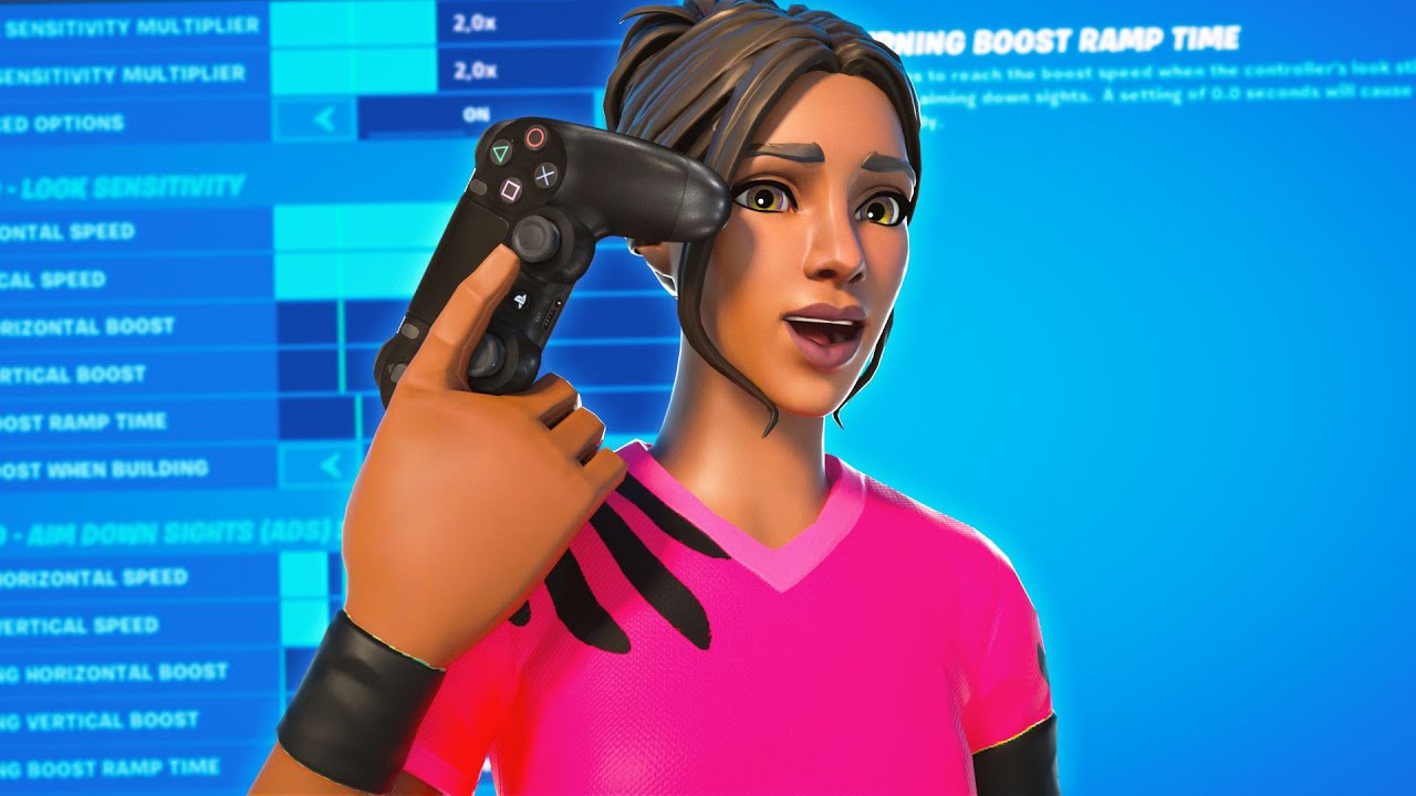 Party Girl 💃 + Best Linear Controller Settings For *AIMBOT* (PC/PS4/XBOX)