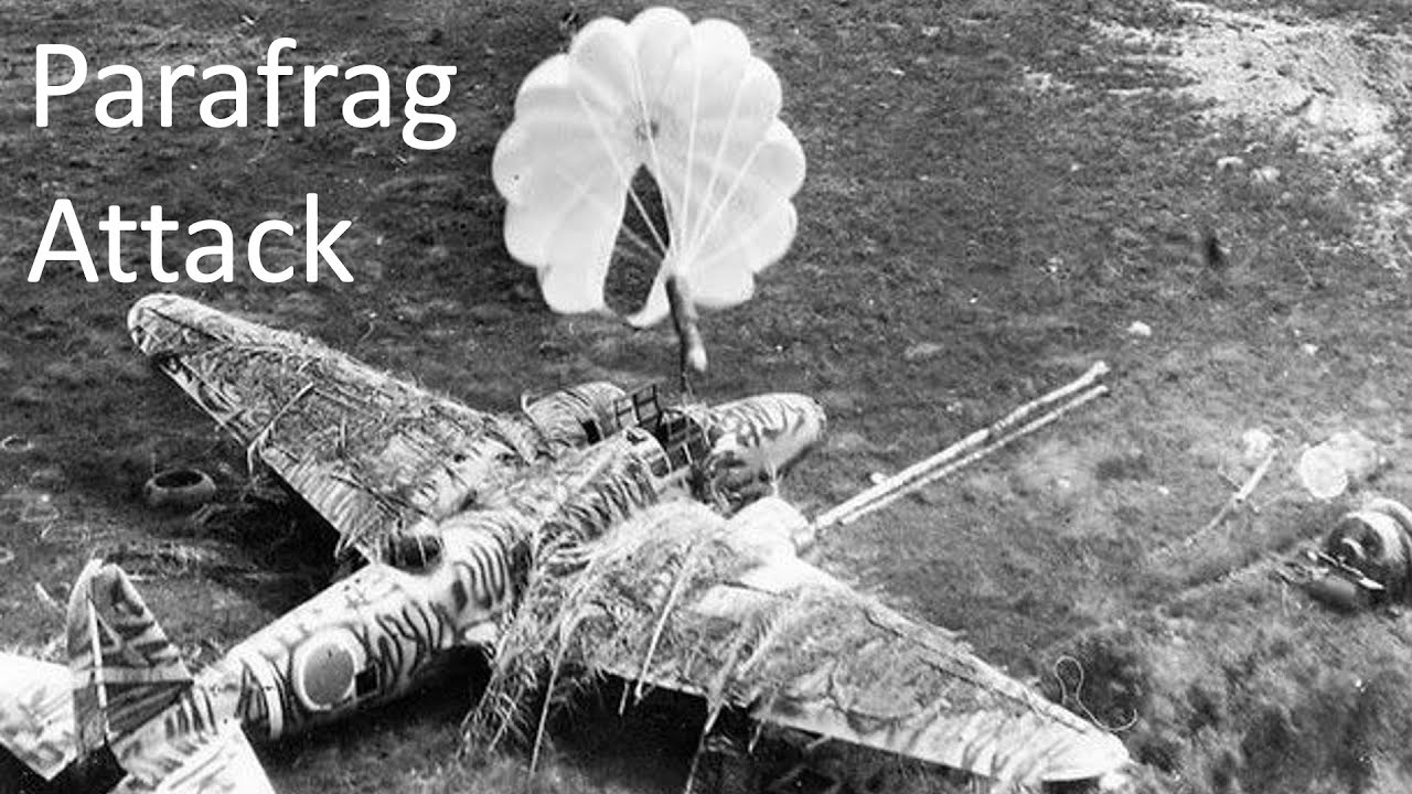 WWII Parafrag bombs, why they had no equal in destruction of thin skinned targets and personnel.