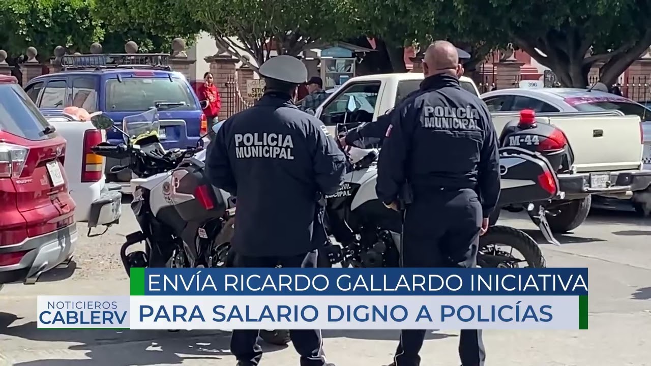Iniciativa busca fijar salario mínimo de policías potosinos en 14 mil pesos mensuales