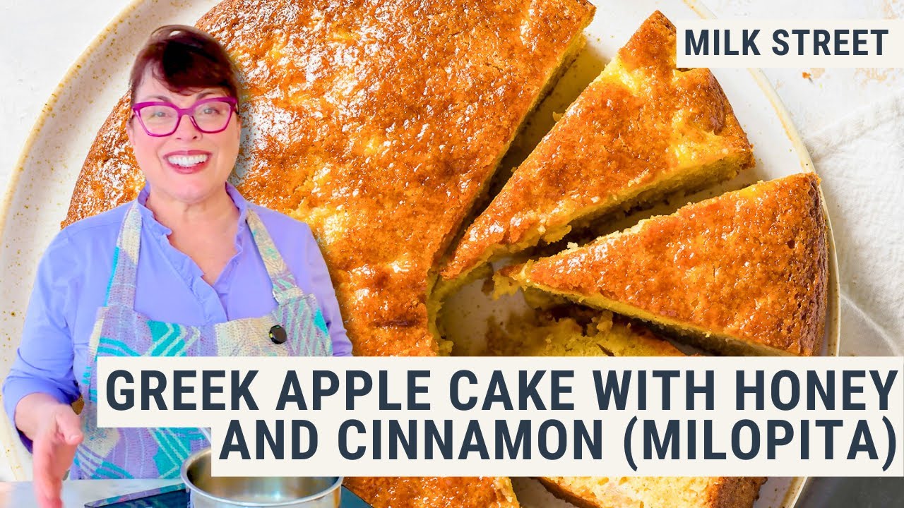 “Apple Cider Doughnut Cake” | (Greek Apple Cake)