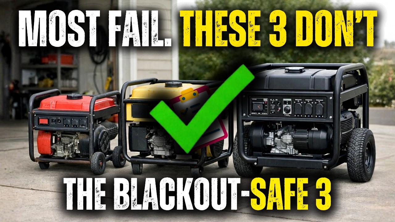 The Only 3 Generators That Actually Run When You Need Them (The 