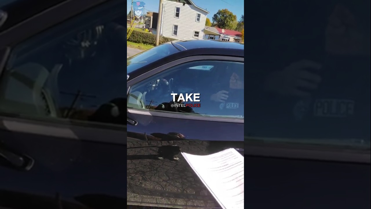 Man Lawyers Up & Hands Lawsuit Papers Personally To Cop! Owns Him On The Spot!