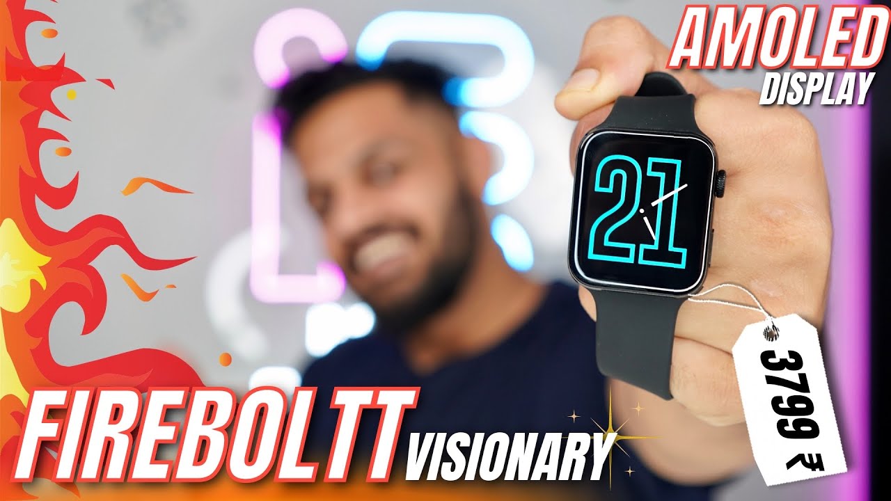 Fire-Boltt Visionary Unboxing & Review | Best Calling & Amoled Smartwatch 🔥