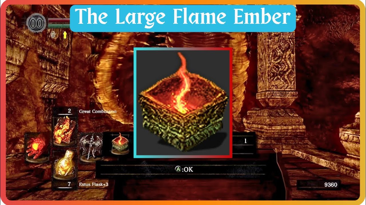 The Large Flame Ember Location | Dark Souls Remastered