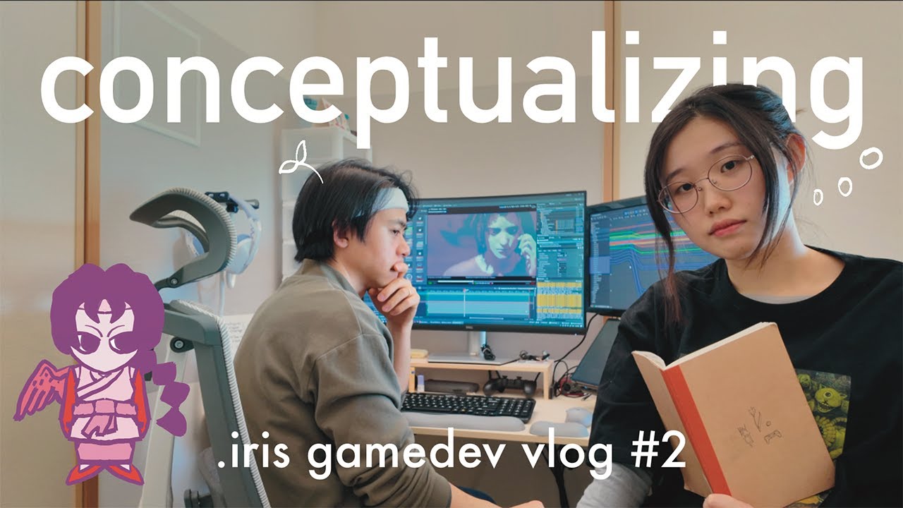 our first indie game fair application | game concept development vlog