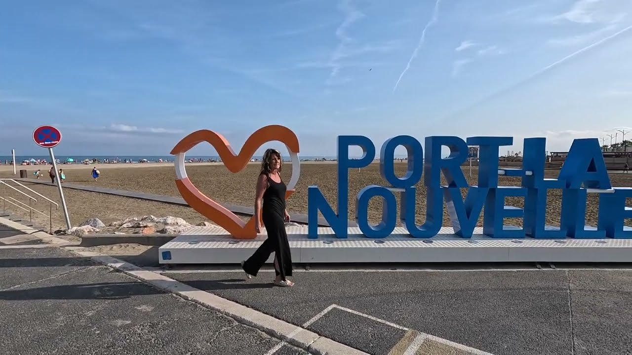 PORT LA NOUVELLE ,  station de la Méditerranée  4K   11 Octobre 2024