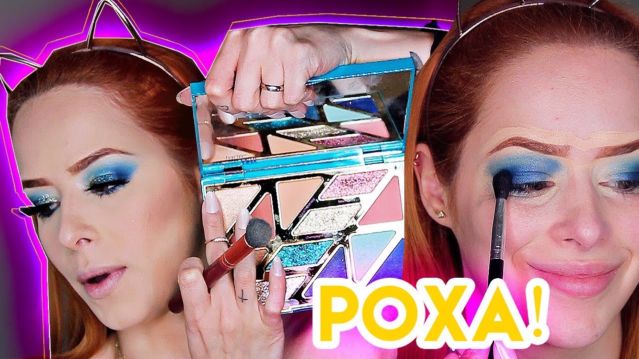TESTEI A PALETA DE SOMBRAS MAIS CHIQUE $ QUE TENHO da TARTE
