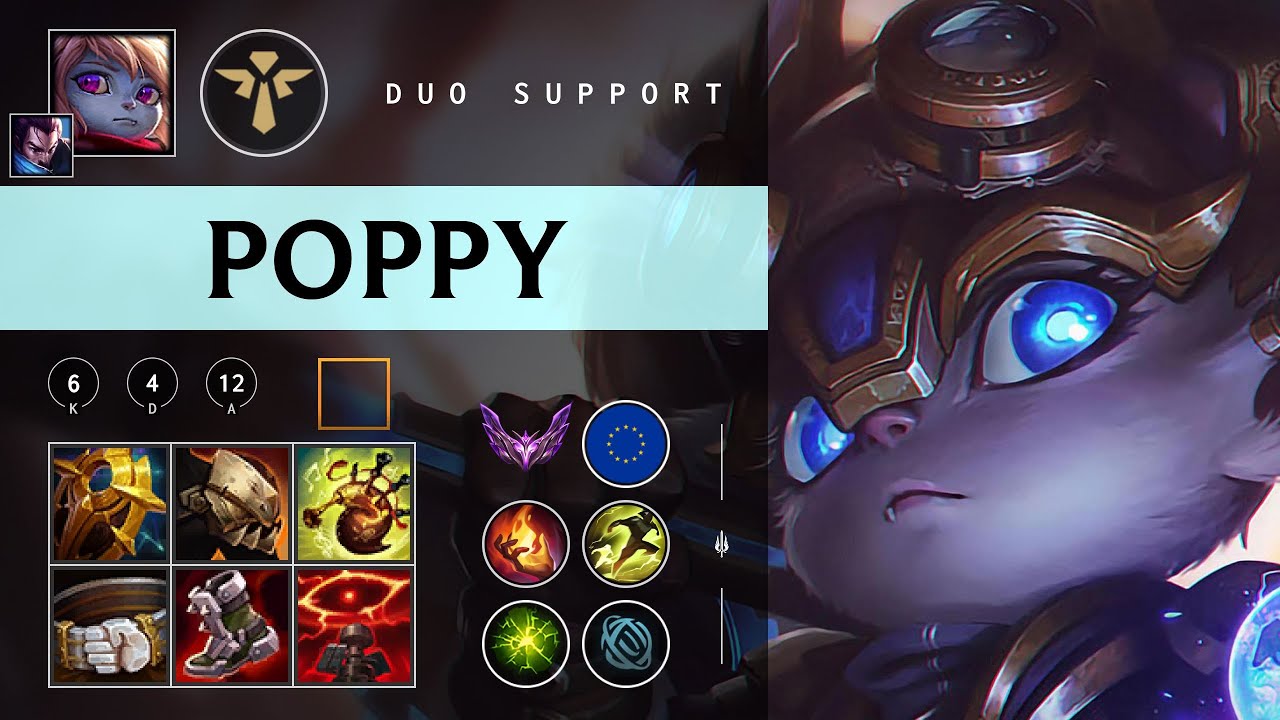 Poppy Support vs Alistar - EUW Master Patch 26.03