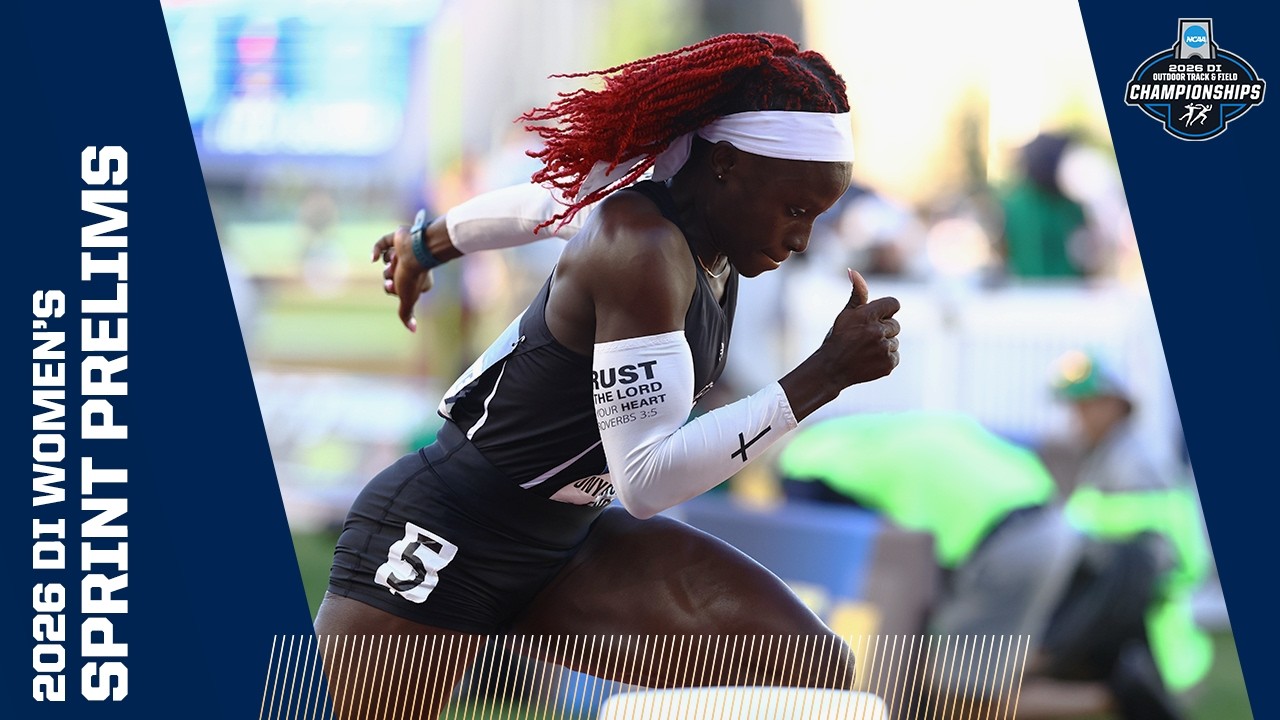 Every women's sprint prelim from the 2026 DI outdoor track and field championships
