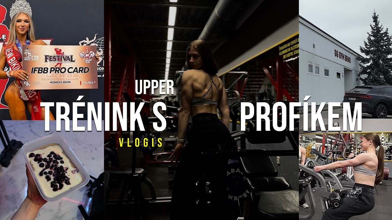 UPPER TRÉNINK S IFBB PRO | VLOGIS #2 🤯
