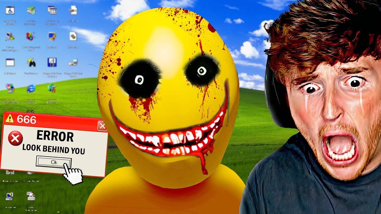 this horror game took over my computer..