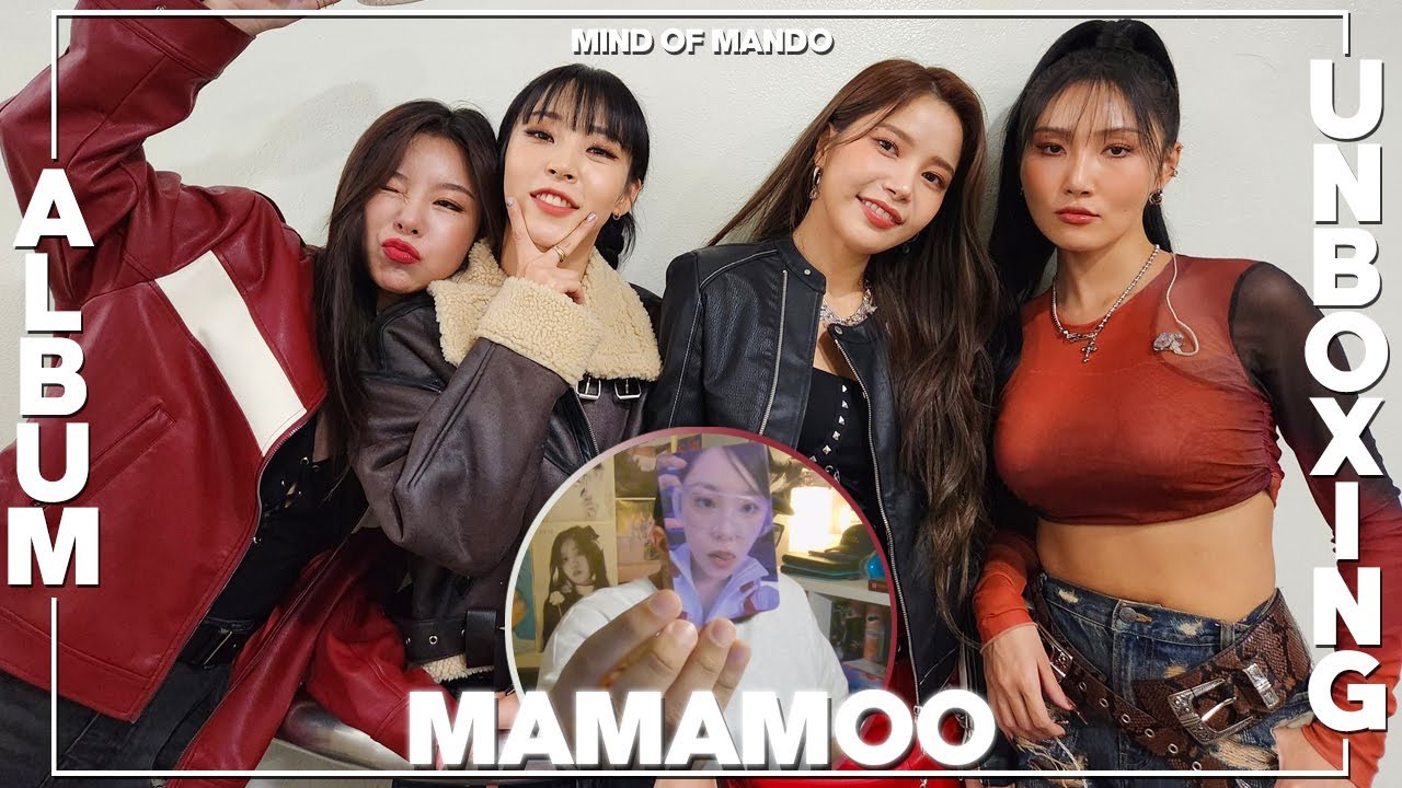 MAMAMOO 'MIC ON' ALBUM UNBOXING | WHEEIN LOVES ME 😍
