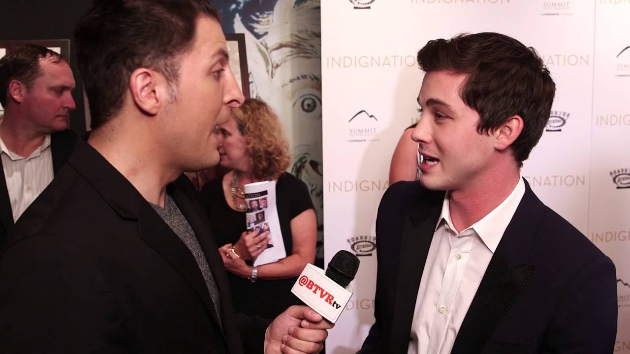 Logan Lerman at the 