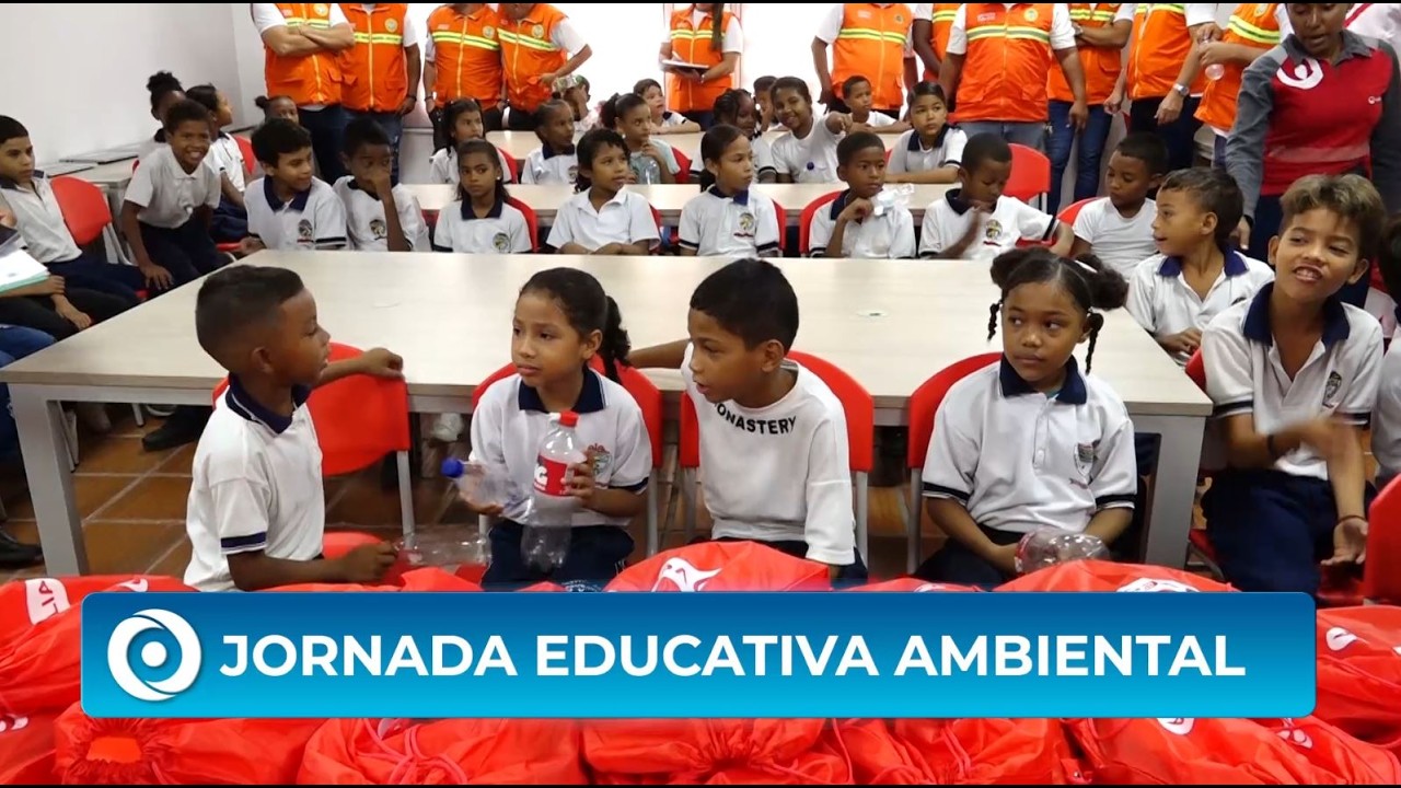 Estudiantes aprenden manejo de residuos sólidos con participación de Veolia
