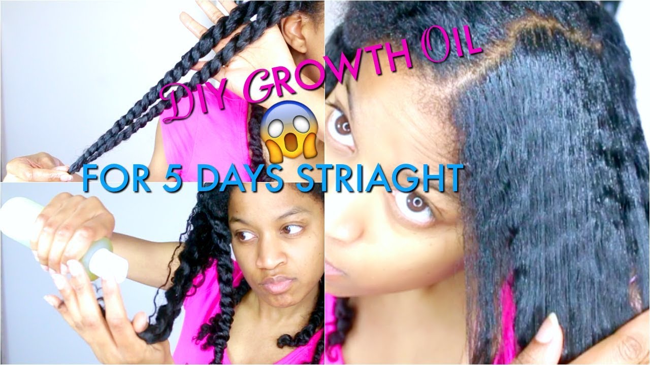 I USED MY GROWTH OIL FOR 5 DAYS AND THIS HAPPENED..