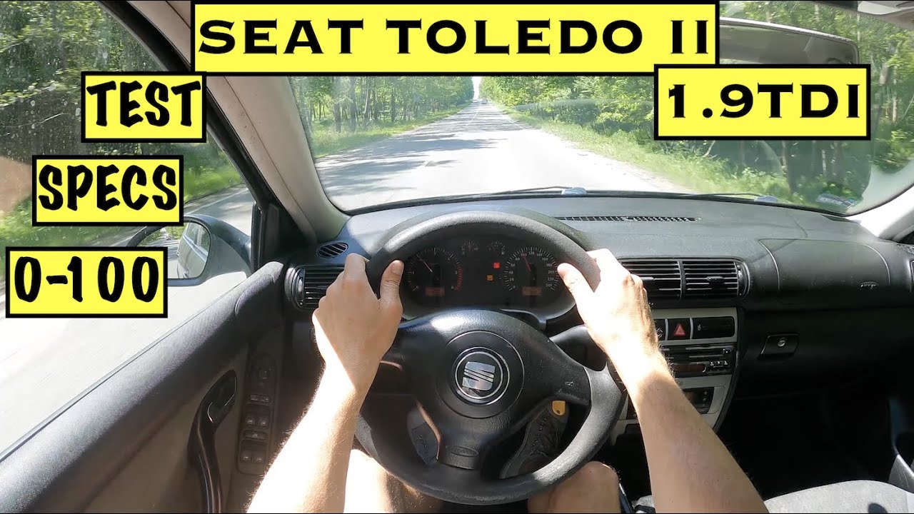 2004 Seat Toledo II 1.9TDi 110HP | POV TEST DRIVE | SPECS | 0-100 | FUEL CONS.