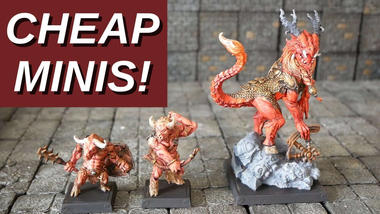 Cheap Miniatures for D&D #7 - Journey Board Game