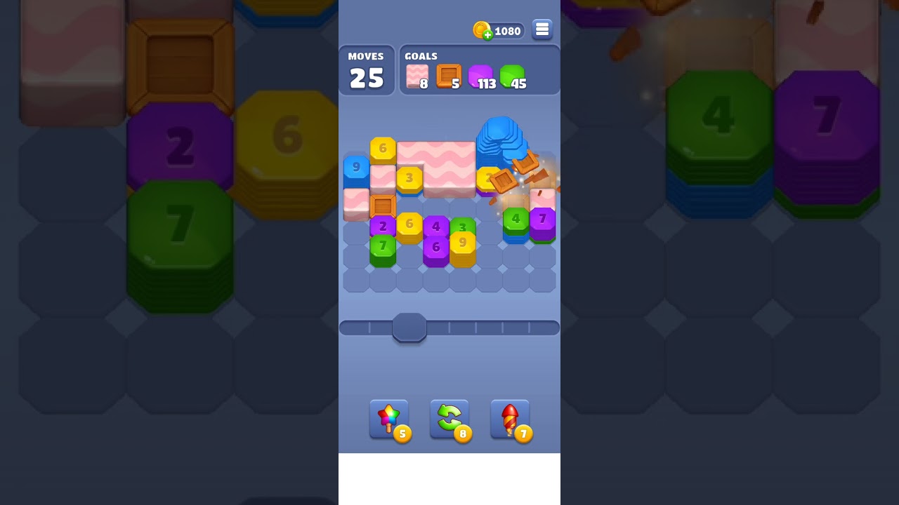 Throw Blocks Level 78 Shoot & Merge Mobile Gameplay