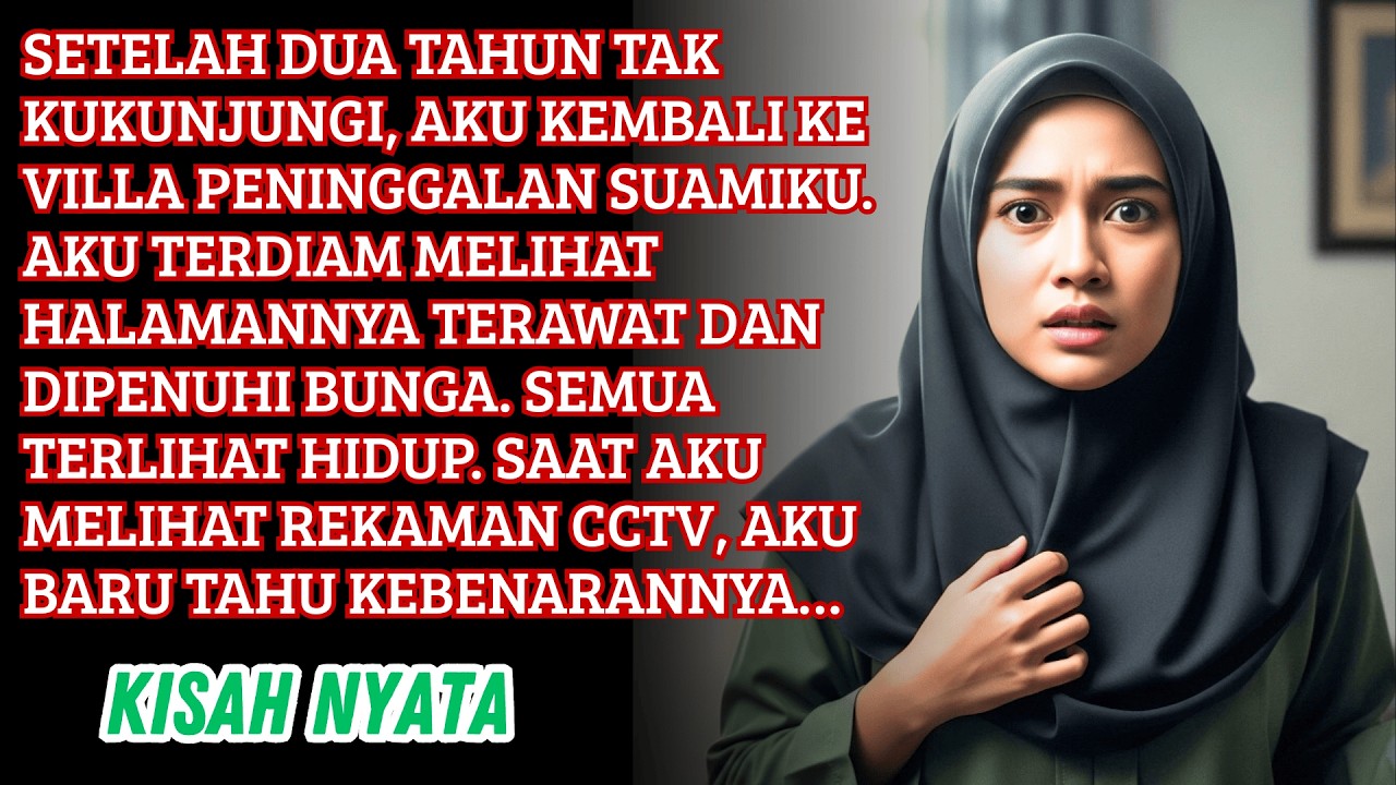 AKU KEMBALI KE VILLA PENINGGALAN SUAMIAPA YANG KU LIHAT DI CCTV MEMBUATKU MEMBEKU, TERNYATA...
