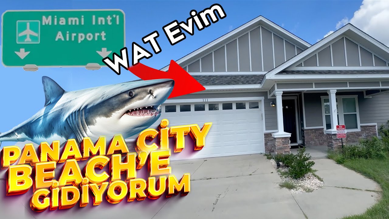 YENİ EVİME GİDİYORUMM WORK AND TRAVEL | Panama City Beach