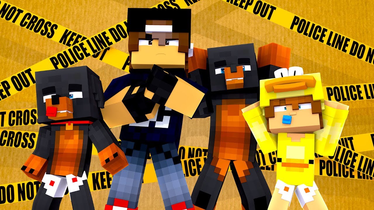 Minecraft Box Fort Challenge - JACK GOES TO WAR WITH DONUT & THE BABIES IN A BOX FORT vs!!!