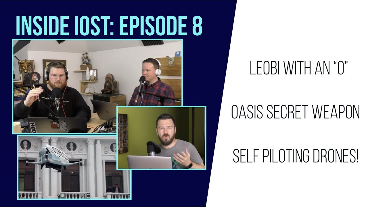 Inside IOST #8: The Secret Weapon Revealed! + Self Piloting Drones + New IOST Payment Cards