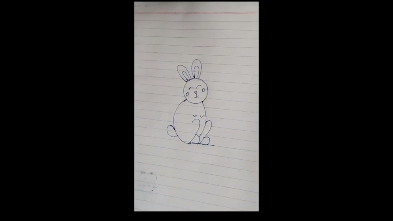 How to draw rabbit drawing 🐰😍#art#drawing#step bystep#artwork