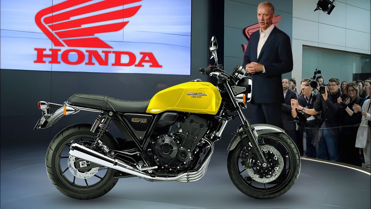 2025 NEW HONDA CB400 FOUR REVEALED!!