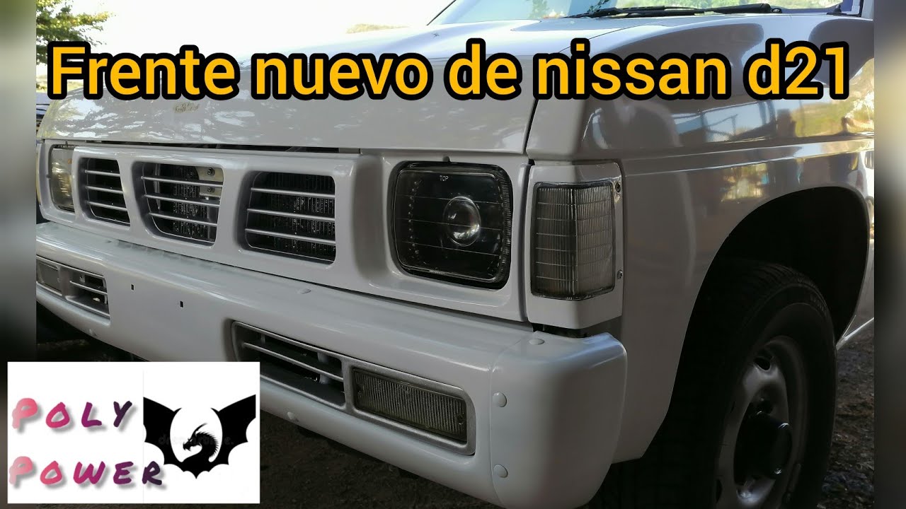Nuevo look a la nissan D21