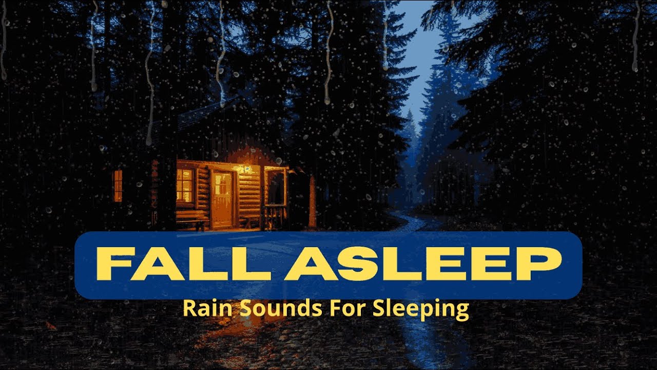 Fall Asleep Instantly with Rain Sounds – Night Rain ASMR for Deep Sleep