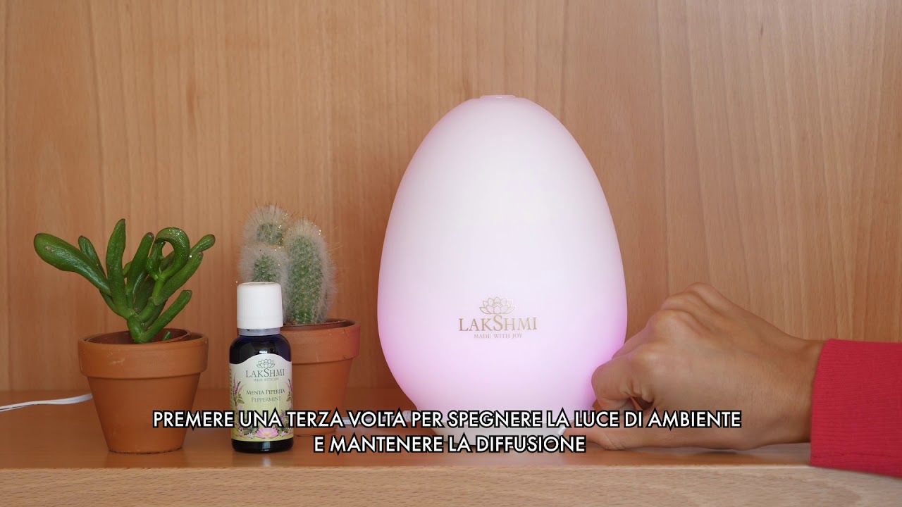 DIFFUSORE E UMIDIFICATORE A ULTRASUONO ESTHER