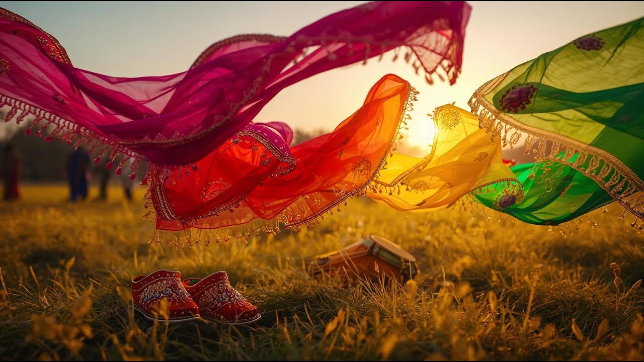 Punjabi Festivities Musical Ambience Somewhere in Northern India | 60 minutes #india #music
