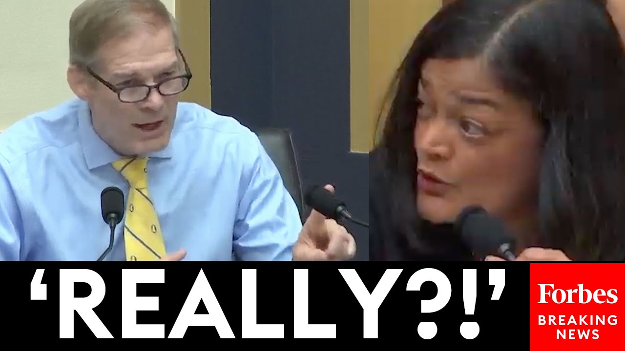 JUST IN: Jim Jordan Goes Off On Pramila Jayapal For Claim The Border Is Secure, Then She Responds