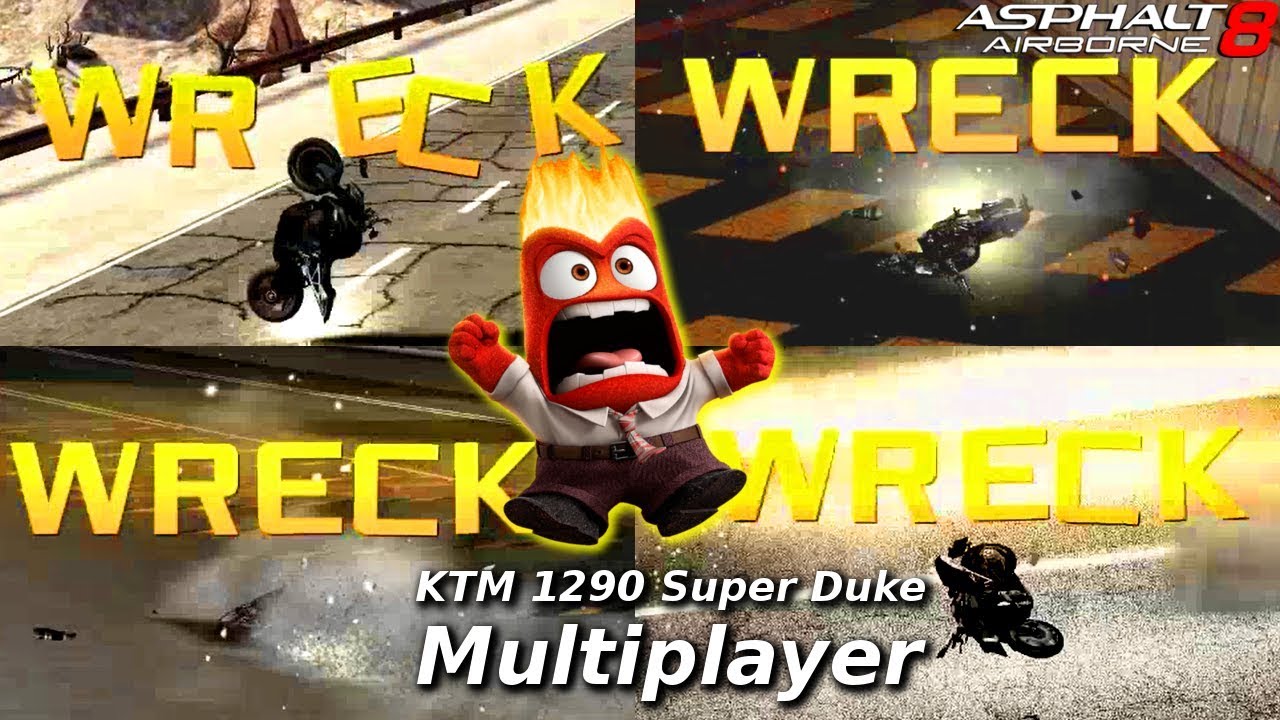 I HATE THIS BIKE!! KTM 1290 Super Duke R (Rank 1254) Multiplayer in Asphalt 8
