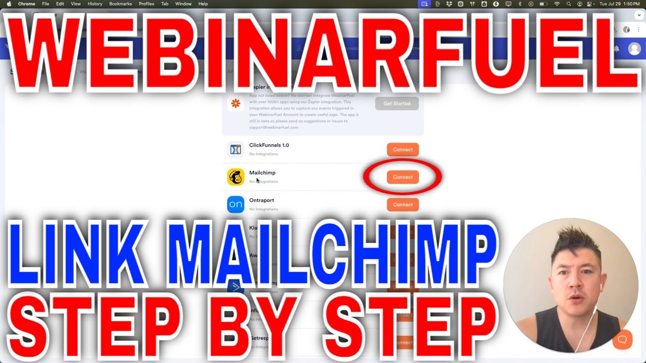 ✅ How To Link Connect Mailchimp To WebinarFuel 🔴