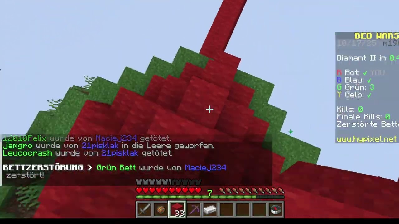 MINECRAFT  - Buzzi spielt Bedwars auf Hypixel 8.0
