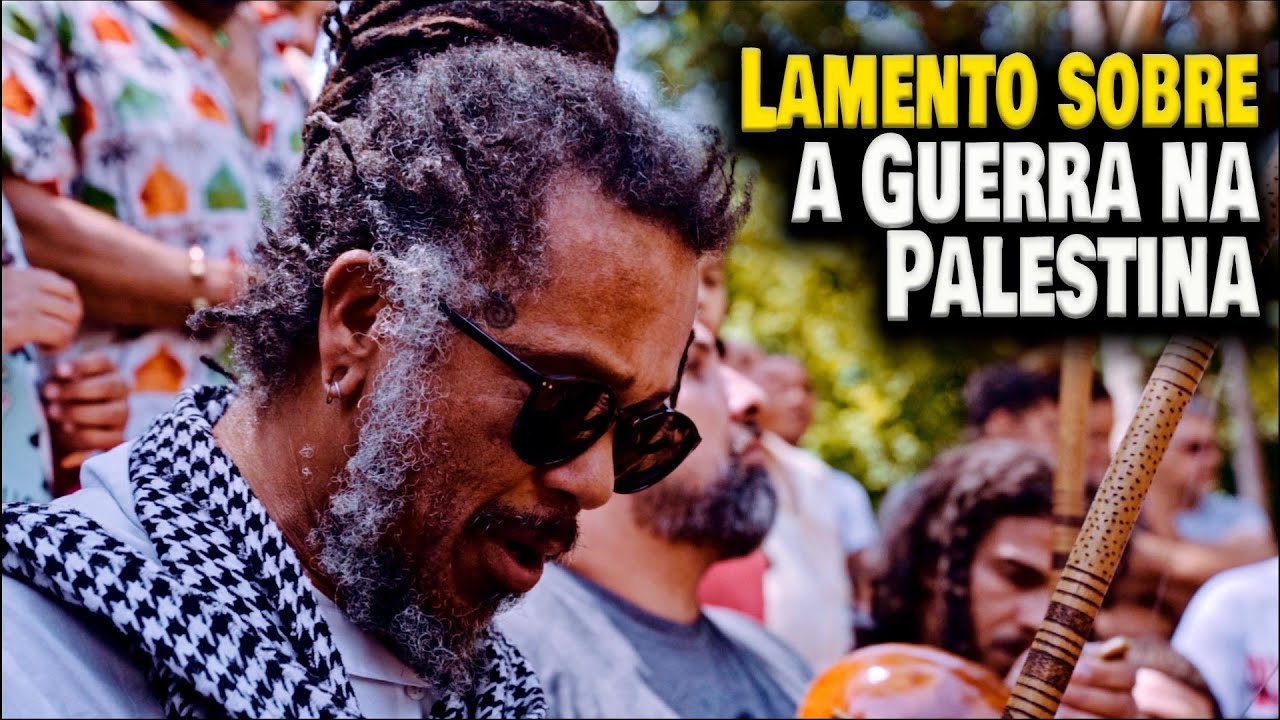 Mestre Nenê manda recado sobre a Guerra Israel e Hamas na Roda de Capoeira da República Cortes #32