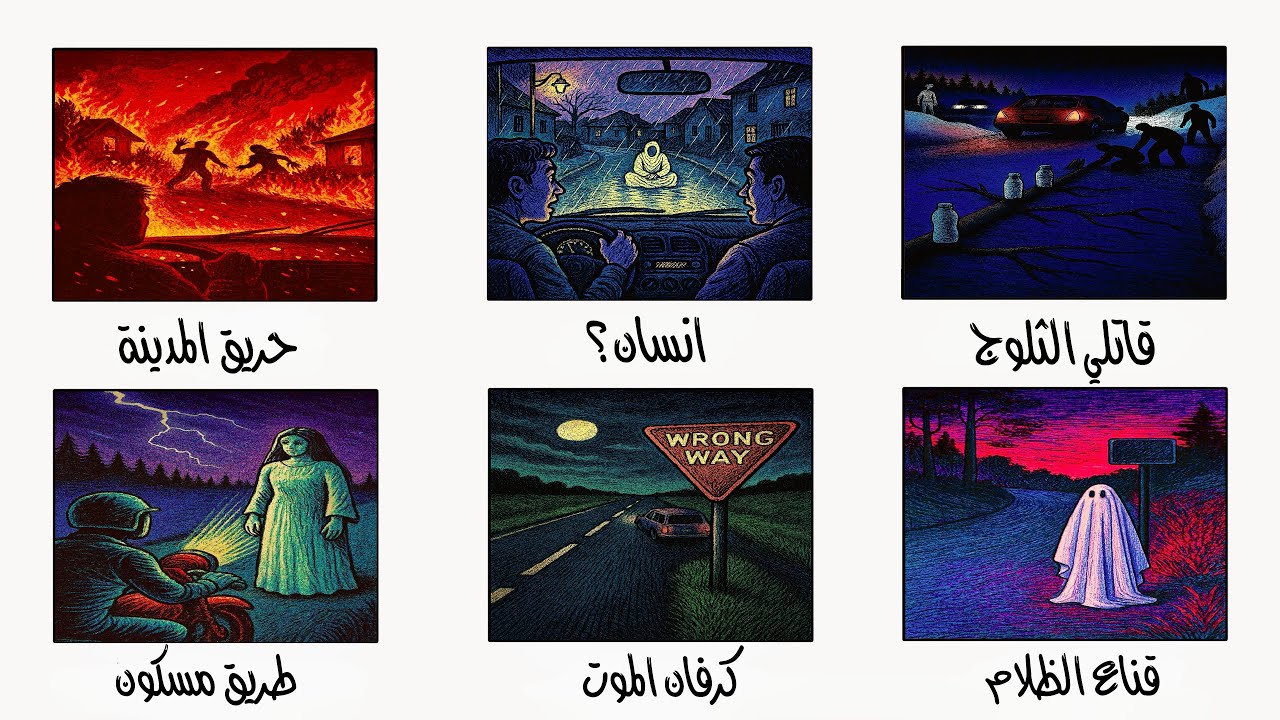 مقاطع تخوف تم تصويرها بالداش كام