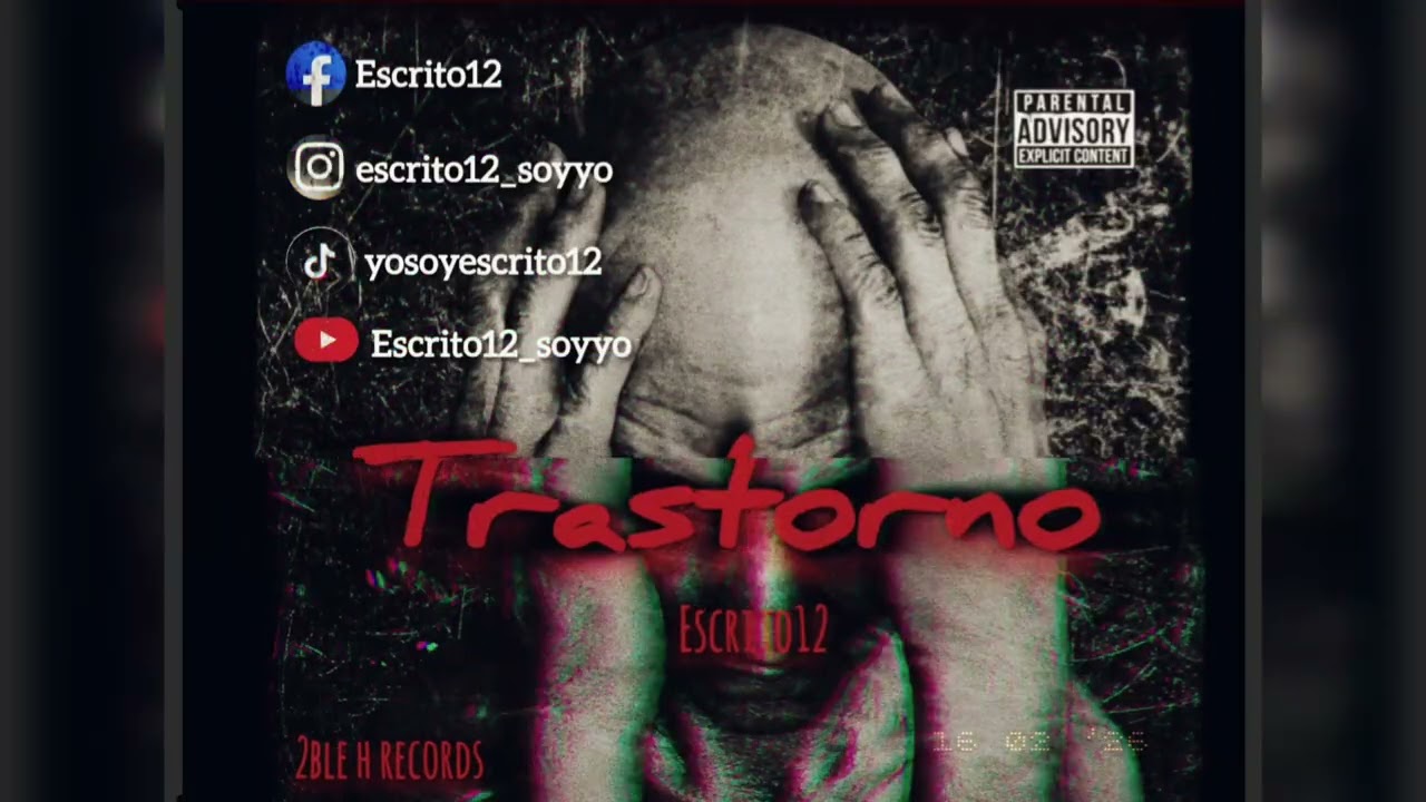 Escrito12 - Psicótico ( Álbum Trastorno ) [ Visualizer ]
