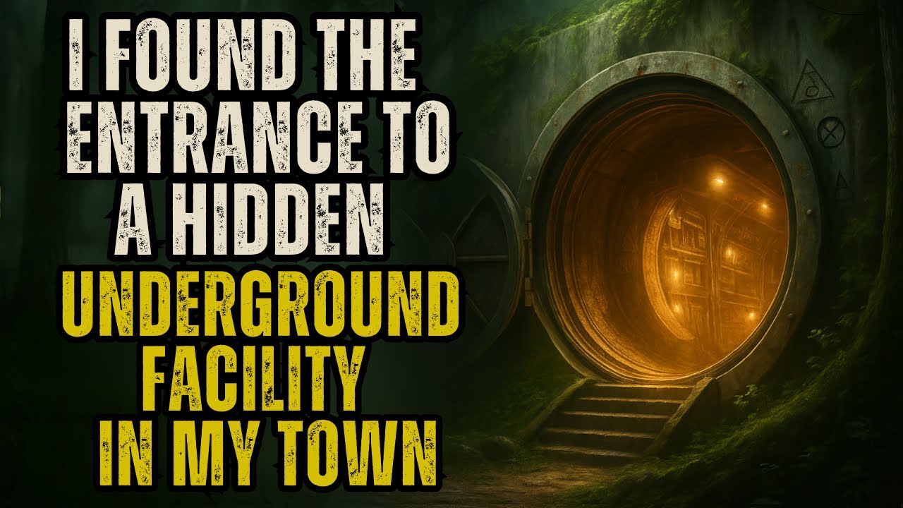 I found the entrance to a HIDDEN underground facility in my town [Horror Story]