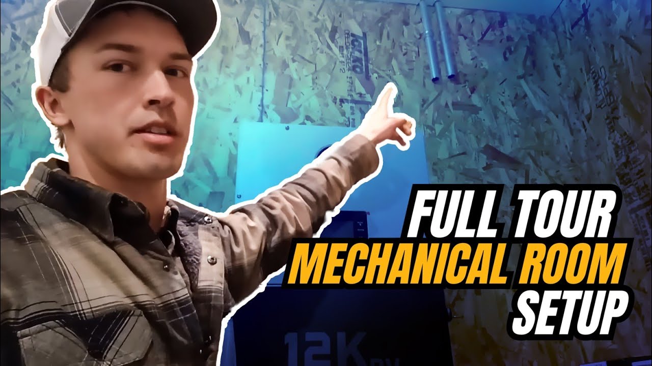 The Guts Of The Home: Builder Explains Mechanical Room Setup
