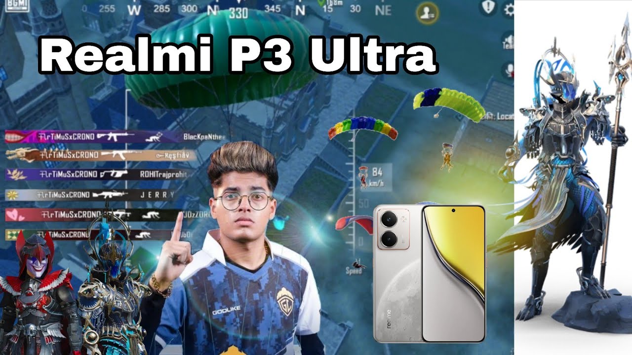 Realme P3 Ultra BGMI Test 😱 Ultra Graphics + Smooth Gameplay!