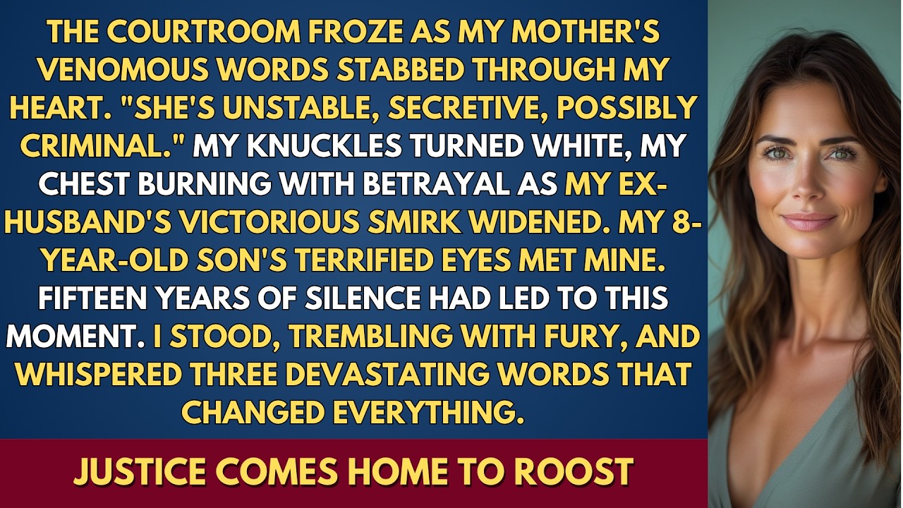My Mother Called Me An Unfit Parent In Court — Then The Chief Justice Walked In And Revealed...