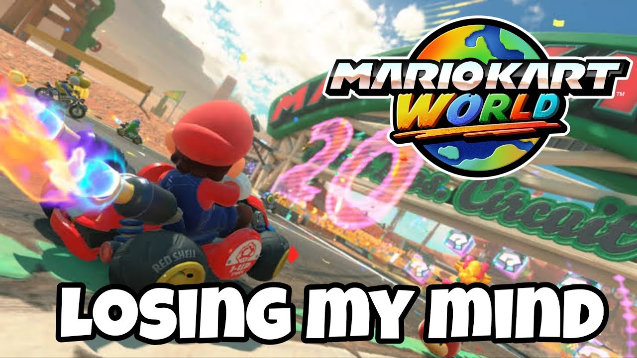 Losing My Mind in Knockout Tour.. Mario Kart World