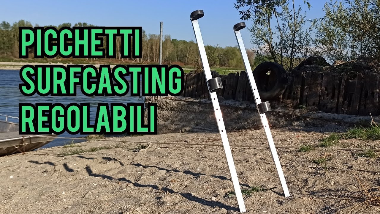 PICCHETTI  surfcasting REGOLABILI fai da te - Pesca SURFCASTING