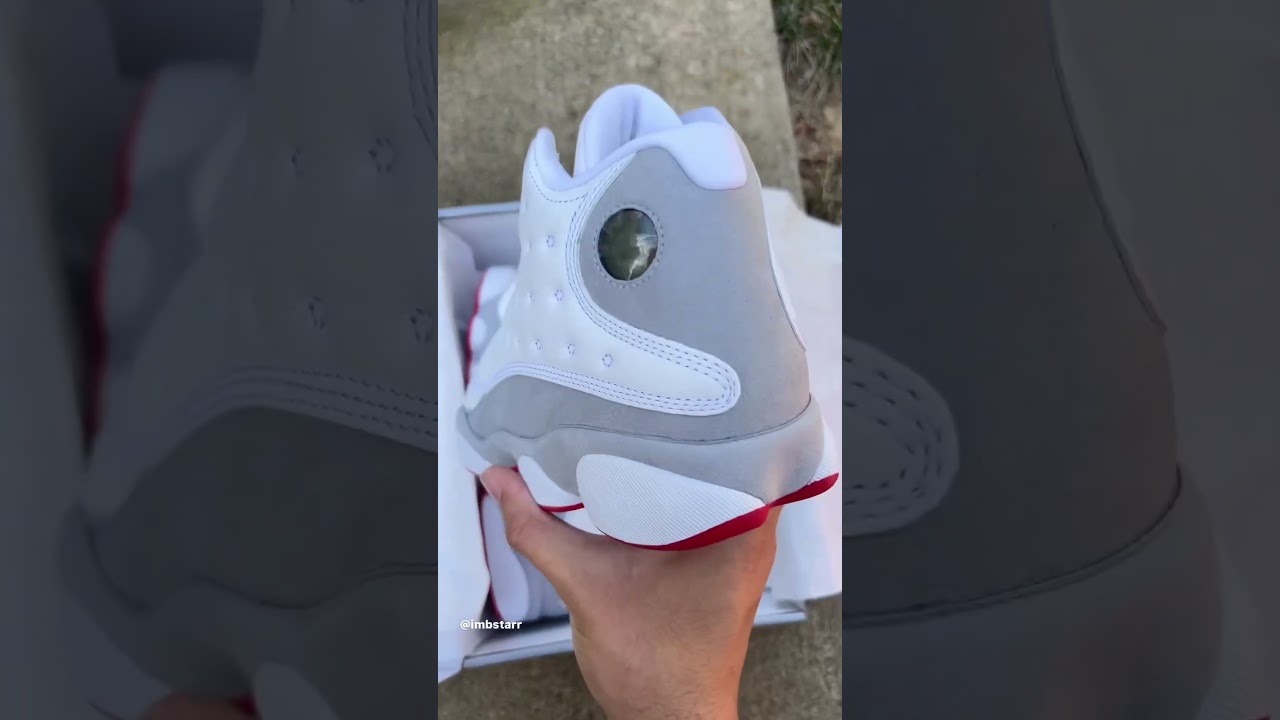 FIRST LOOK at the 2023 #WolfGrey Air Jordan 13 🐺🌹 Releasing on July 1.