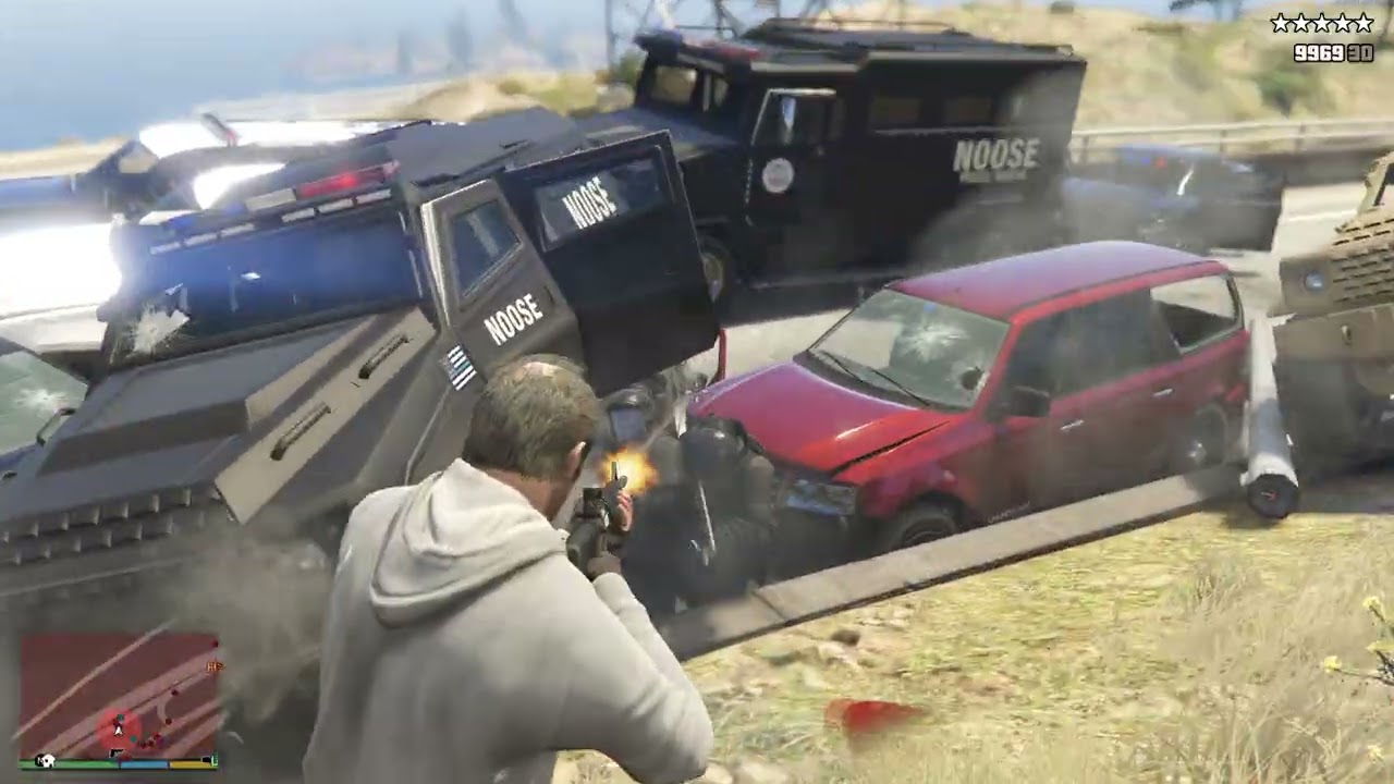 GTA 5 VE:DGA 5.1.2 interstate Chaos + 5 star